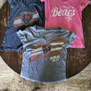Nfl chicago bears v neck shirt